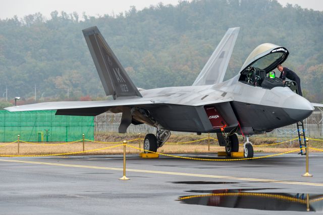 Lockheed F-22 Raptor (06-4123) - Seoul ADEX 2015