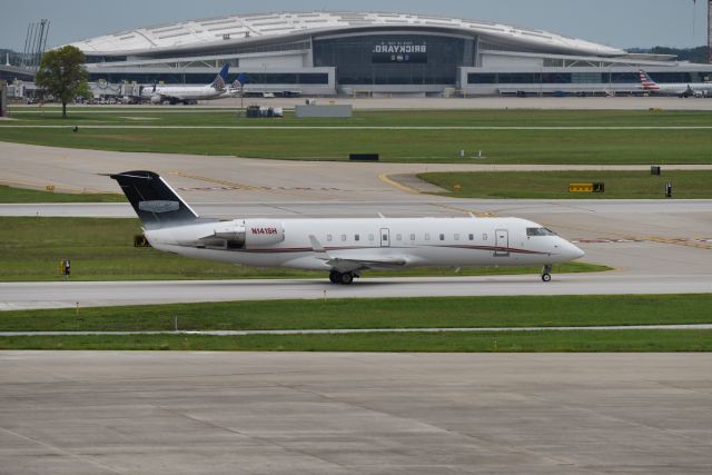 Canadair Regional Jet CRJ-200 (N141SH) - Stewart-Hass Racing Brickyard weekend 08-12-23