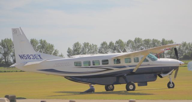 Cessna Caravan (N583EX) - Cessna Grand Caravan taken at Goodwood Aerodrome West Sussex 4 July 2015