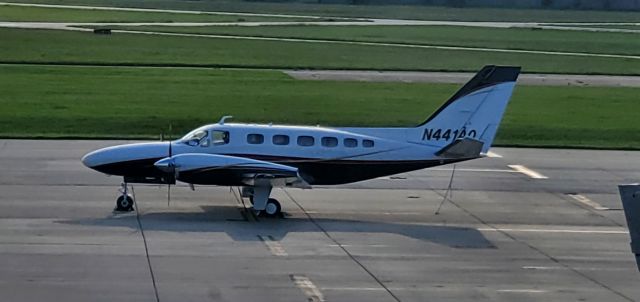 Cessna Conquest 2 (N441AQ) - N441AQ Parked At KIOW