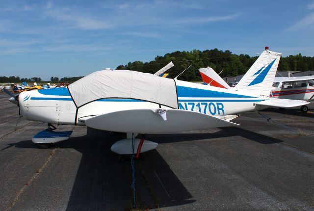 Piper Cherokee (N7170R) - 1966 Piper PA-28-140 Cherokee. Photo taken on 05/22/2021.