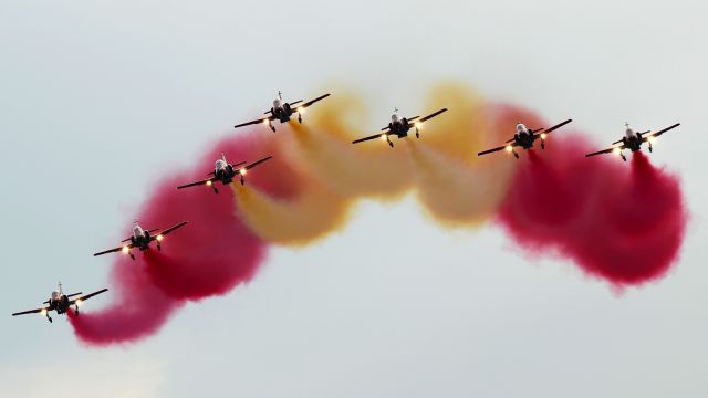 INDAER CHILE T-36 Aviojet (E2569) - Radom Air Show 2015. Poland. CASA C-101EB Aviojet