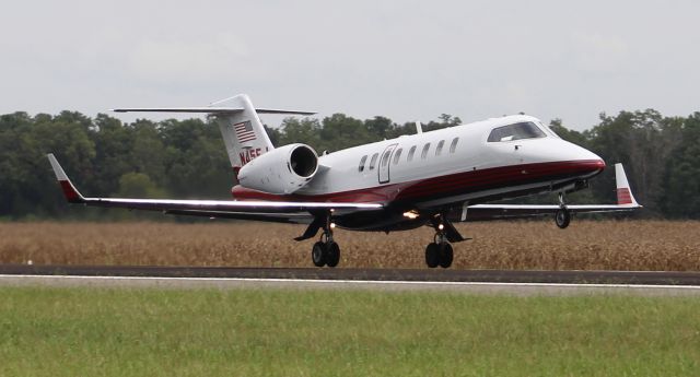 Learjet 45 (N45EJ) - A Learjet 45 departing Pryor Regional Airport in Decatur, AL - afternoon of August 27, 2020.