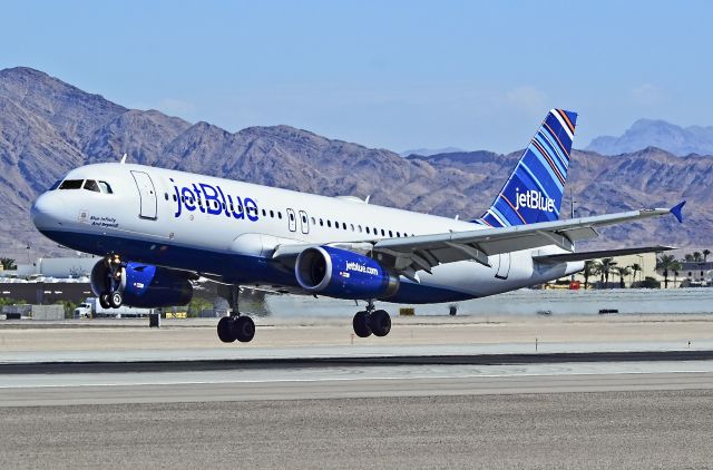 Airbus A320 (N784JB) - N784JB JetBlue Airways   2010 Airbus A320-232 C/N 4578  "Blue Infinity And Beyond" - McCarran International Airport (KLAS)br /Las Vegas, Nevadabr /TDelCorobr /September 22, 2013