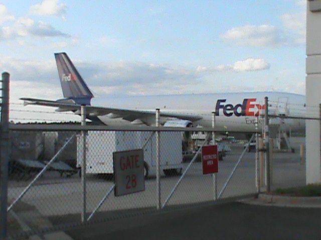 Airbus A300F4-600 (N742FD) - At the FedEx Terminal 4/21/2013. Flights: FDX1738 / FDX1638. Sorry I didnt got a good shot.