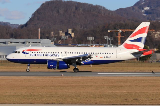 Airbus A319 (G-DBCE)