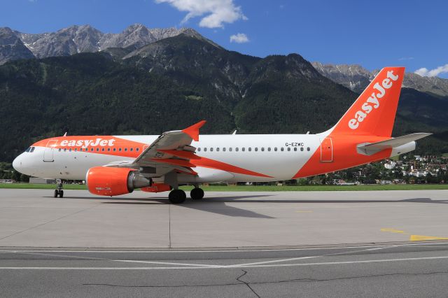 Airbus A320 (G-EZWC)