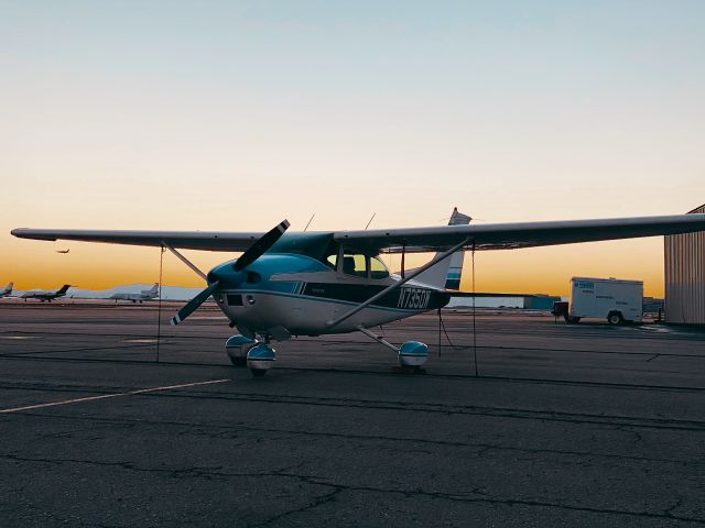 Cessna Skylane (N735QW) - Jet Center tie downs