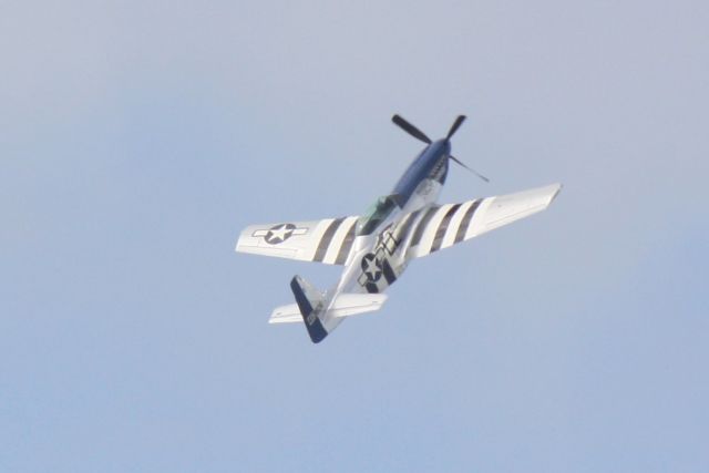 North American P-51 Mustang (N851D) - P51 Mustang "Crazy Horse" performs during MacDill AirFest