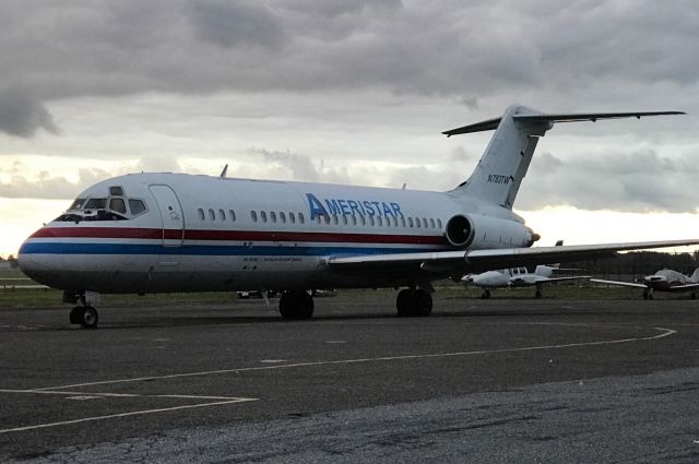 Douglas DC-9-10 (N783TW) - Among others, this aircraft formerly operated by Continental [N8902], Air Canada [CF-TOO], and Air Florida [N50AF], flying since 1967. DC-9-15F