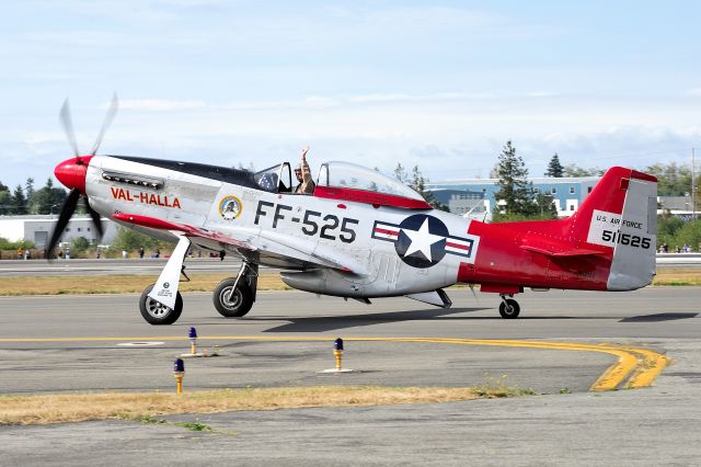 N151AF — - 1945 North American/aero Classics P-51D C/N 45-11525 "Val-Halla"