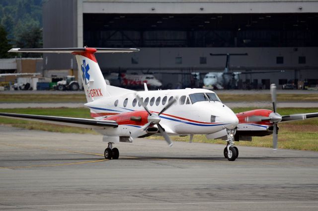 Beechcraft Super King Air 350 (C-GRXX) - Operating as air ambulance for the Province of British Columbia