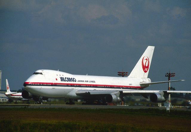 BOEING 747-100 (JA8107) - Departure at Narita Intl Airport Rwy34 on 1986/10/18