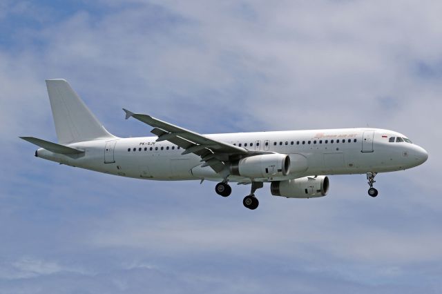 Airbus A320 (PK-SJV)