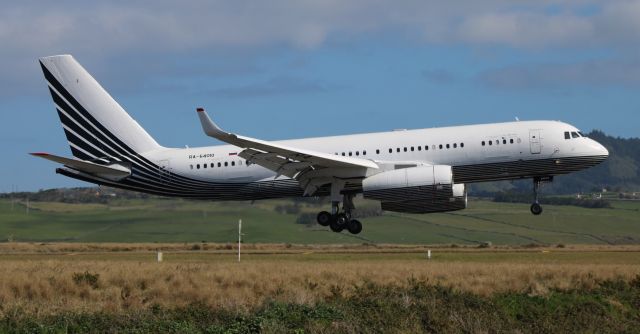 Tupolev Tu-214 (RA-64010) - Santa Maria Island International Airport - LPAZ. February 15, 2022.