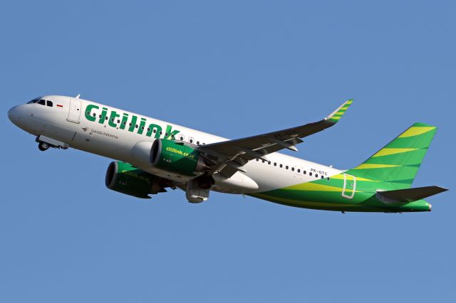 Airbus A320neo (PK-GTC)