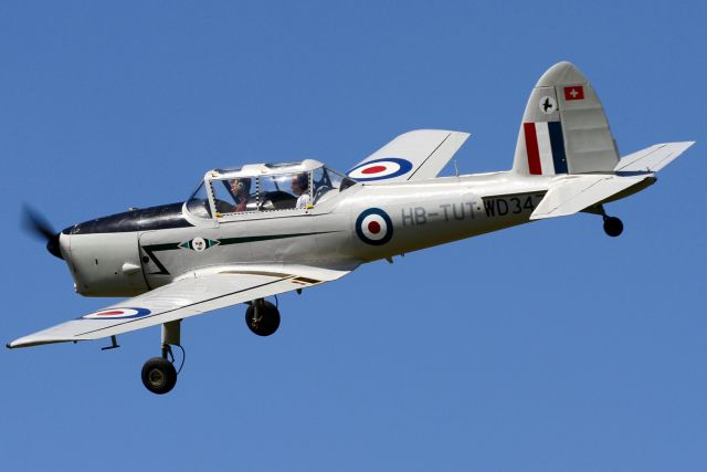 OGMA DHC-1 Chipmunk (HB-TUT) - De Haviland Canada DHC-1 Chipmunk