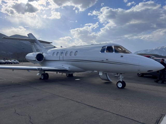 Hawker 800 (N50HQ) - Our Hawker 850 XP in Aspen departing for the Bahamas 