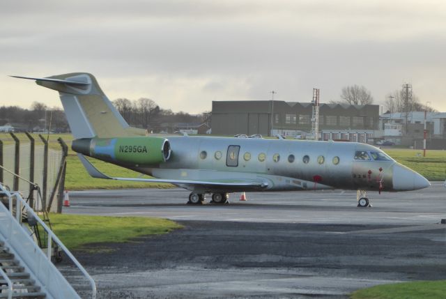 IAI Gulfstream G280 (N295GA) - Passing through Belfast on 17/18-12-2024 on ferry flight from Tel Aviv to Halifax, NS.