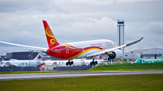 Boeing 787-8 (B-2739) - BOE171 on final to Rwy 16R to complete a flight test on 5/18/14. (LN:171 / cn 38055).