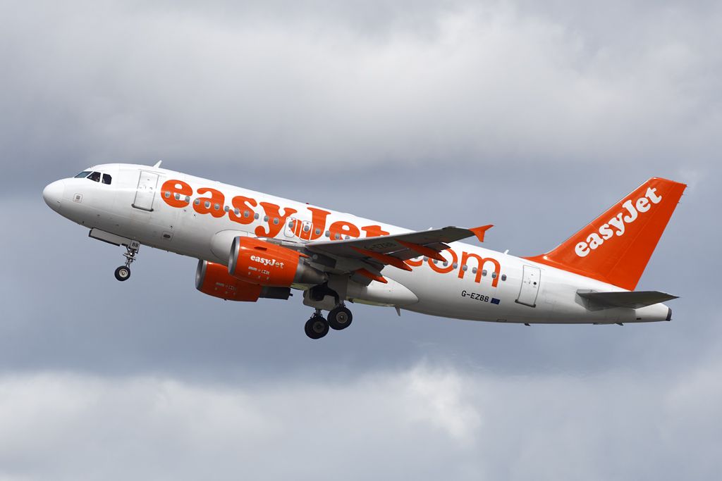 Airbus A319 (G-EZBB) - EZY1891 off to Menara, Marrakesh, in Morocco.