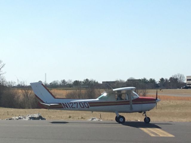 Cessna Commuter (N1270Q) - N1270Q (C150) departing Wings Field (KLOM)br /Photo Date: March 20, 2021