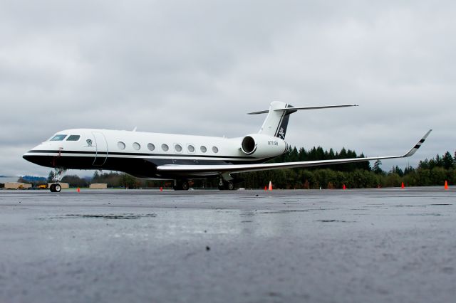 Gulfstream Aerospace Gulfstream G650 (N711SW) - First Gulfstream G650 delivery