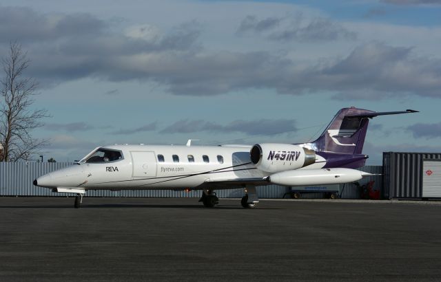 Learjet 35 (N491RV) - Visiting CYHU on 03-12-2021