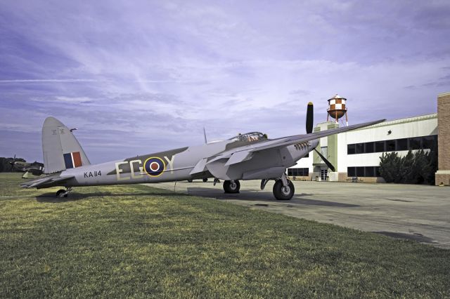 De Havilland Mosquito (N114KA) - Military Aviation Museum's DeHavilland Canada DH98 Mosquito FBMK26, Virginia Beach VA, October 2021.