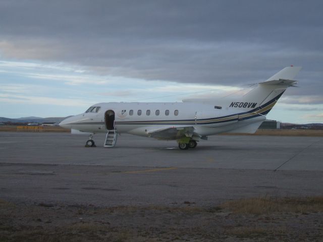 N508VM — - Parked at Woodward Aviation F.B.O.  Goose airport NL...Oct 31/08