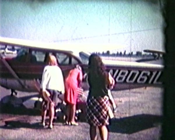 Cessna Skyhawk (N8061L) - Still from 8mm movie