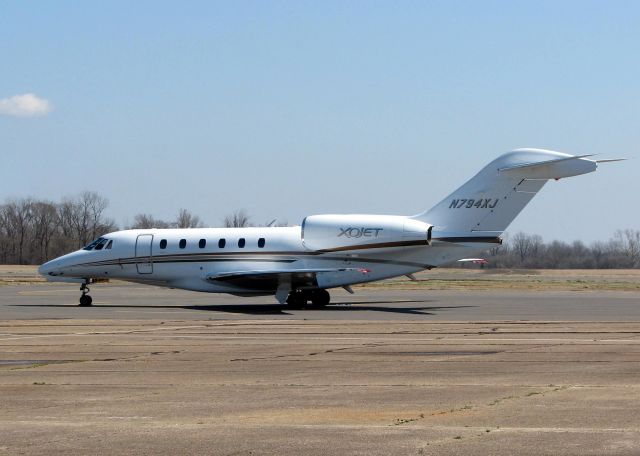 Cessna Citation X (N794XJ) - At Downtown Shreveport.