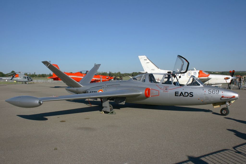 F-AZZP — - Fouga CM-170R Magister, Static Display, Salon de Provence Air Base 701 (LFMY) open day 2013