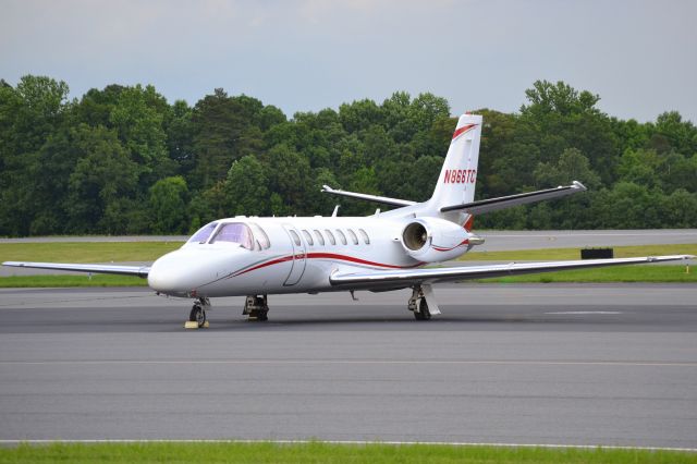 Cessna Citation V (N866TC) - GREATER OZARKS AVIATION CO TRUSTEE (Ozarks Coca-Cola/Dr Pepper Bottling Company ) at KJQF - 5/26/18