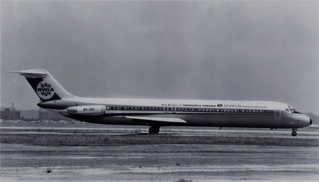 McDonnell Douglas DC-9-50 (9Y-TFF) - BWIA DC9-51 cn47737 sep 1976 Amsterdam Schiphol EHAM