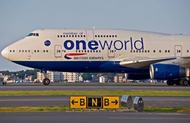 Boeing 747-400 (G-CIVL) - Speedbird OneWorld Special !