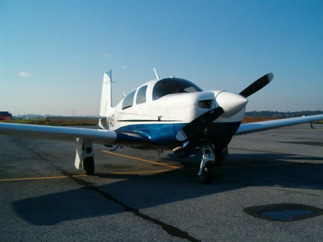 Mooney M-20 (N1145T) - On way back from paint shop (Lancaster Aero) from KLNS to KDLZ.