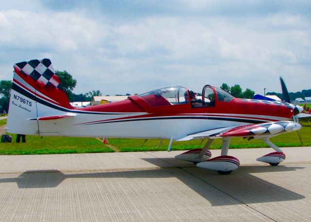 Vans RV-7 (N796TS) - At Oshkosh. WILLIAM F. SCHLATTERER 2010 RV-7A