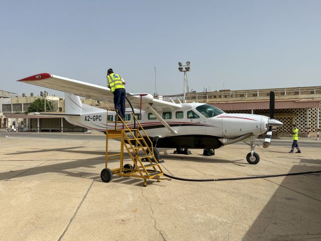 Cessna Caravan (A2-GPC) - Ferry flight Botswana to indonesia. 29-MAY-2022.