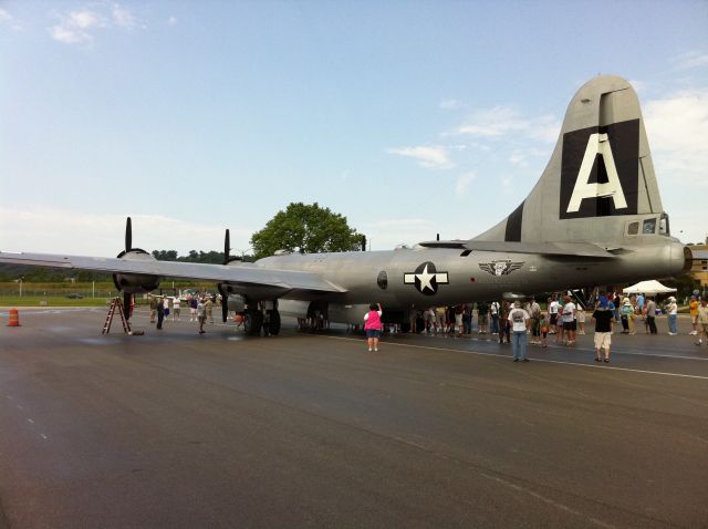 Boeing B-29 Superfortress (N529B) - "FIFI" B29 bomber at Lunken Field in Cincinnati.