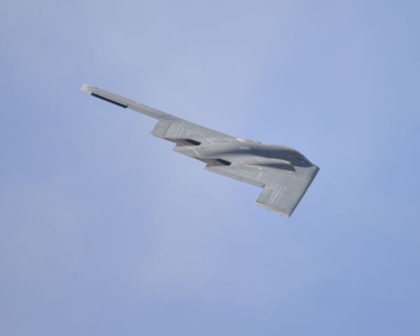 93-1085 — - Spirit of Oklahoma Over Lancaster, California on May 4, 2018. Shot from Ground Level.