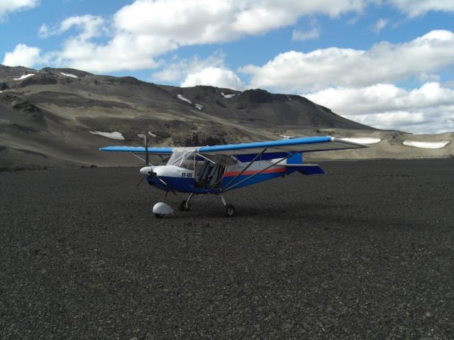 TF105 — - At Aska volcano, Iceland