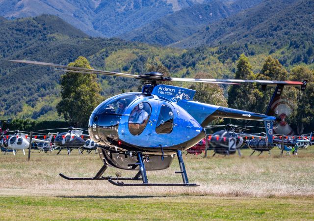 MD Helicopters MD 500 (ZK-HSG) - Hanmer Springs, NZ.