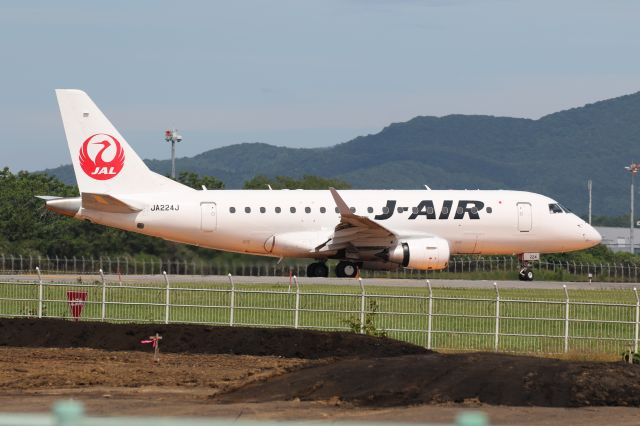 Embraer 170/175 (JA224J) - 16 July 2016:HKD-ITM.