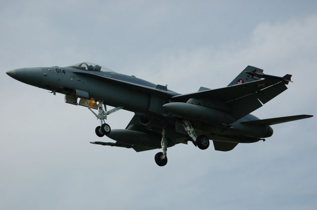 McDonnell Douglas FA-18 Hornet — - Swiss AF F-18