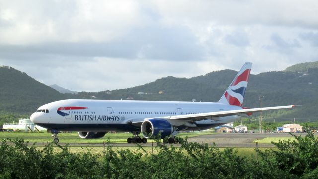 Boeing 777-200 (G-VIIX)