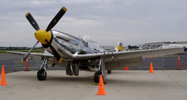 North American P-51 Mustang (N251JC) - The "Brat III" at (HEF) Feb 6, 2013