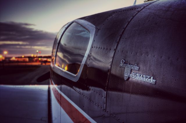 Beechcraft 35 Bonanza (N87K) - My neighbors plane