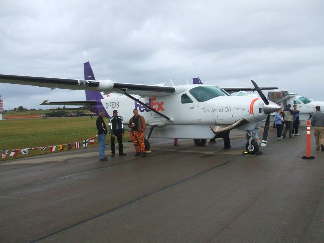 C-FEXB — - Parked at International Airshow Yarmouth NS. Sept 12/09