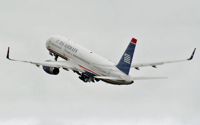 N937UW — - us airways 757-200 n937uw dep shannon 3/6/14.